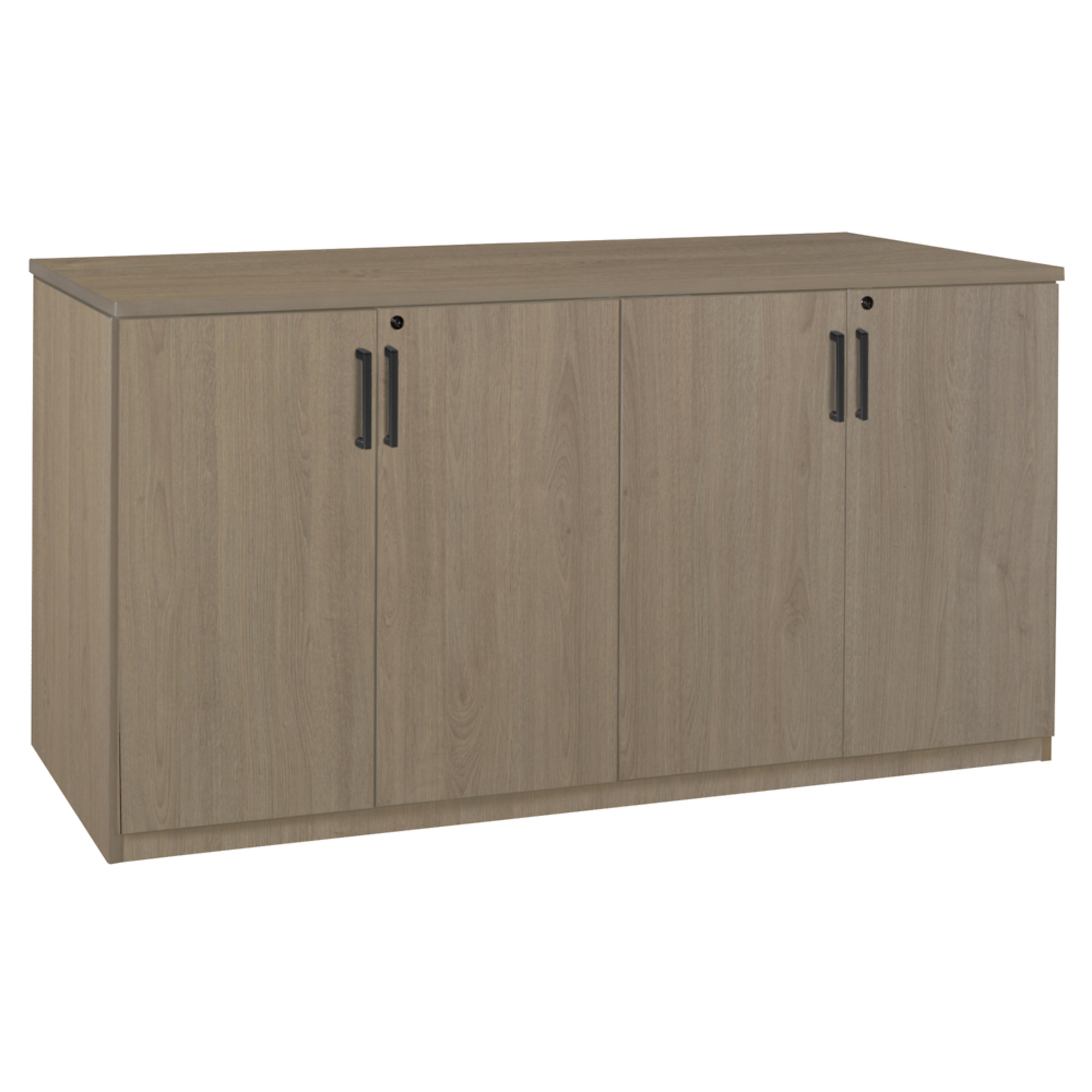 Regency Furniture Legacy Office Storage Cabinet Buffet — 72in., Noble Oak, Adjustable Shelves, Model# LSC7236NO